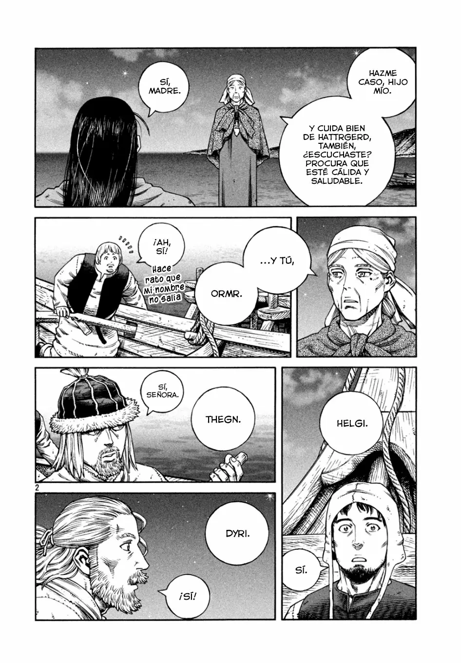 Página 2 del Manga