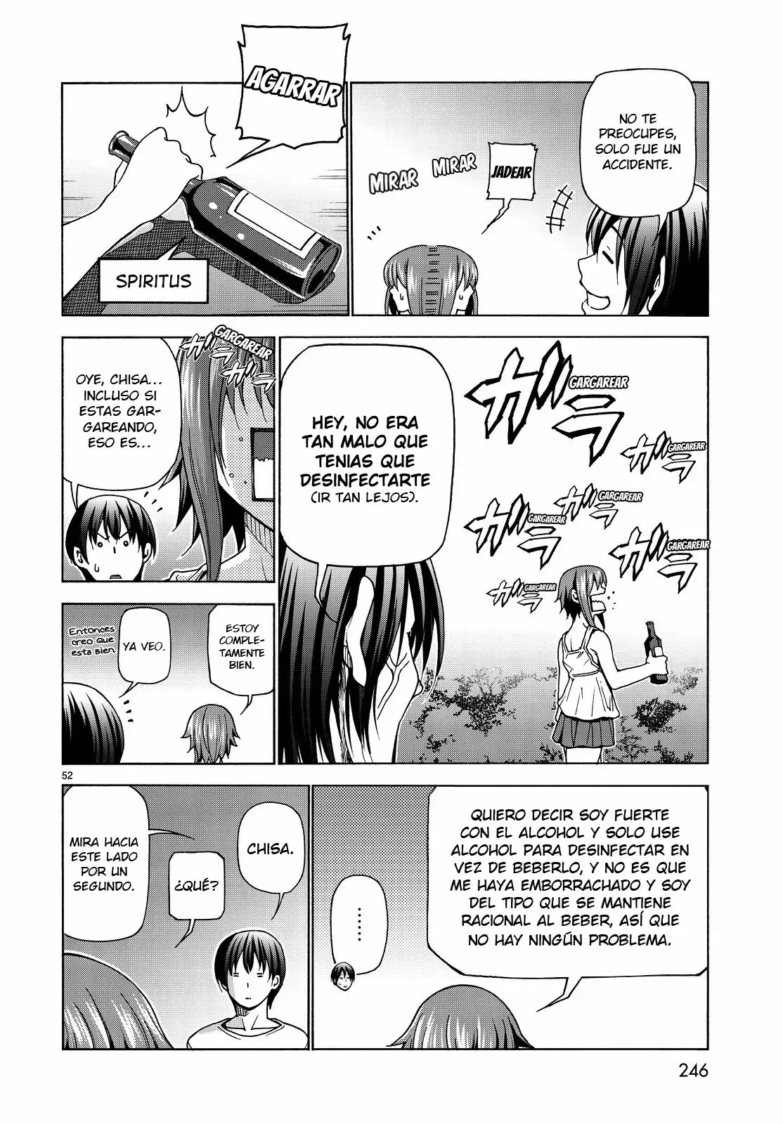Página 52 del Manga