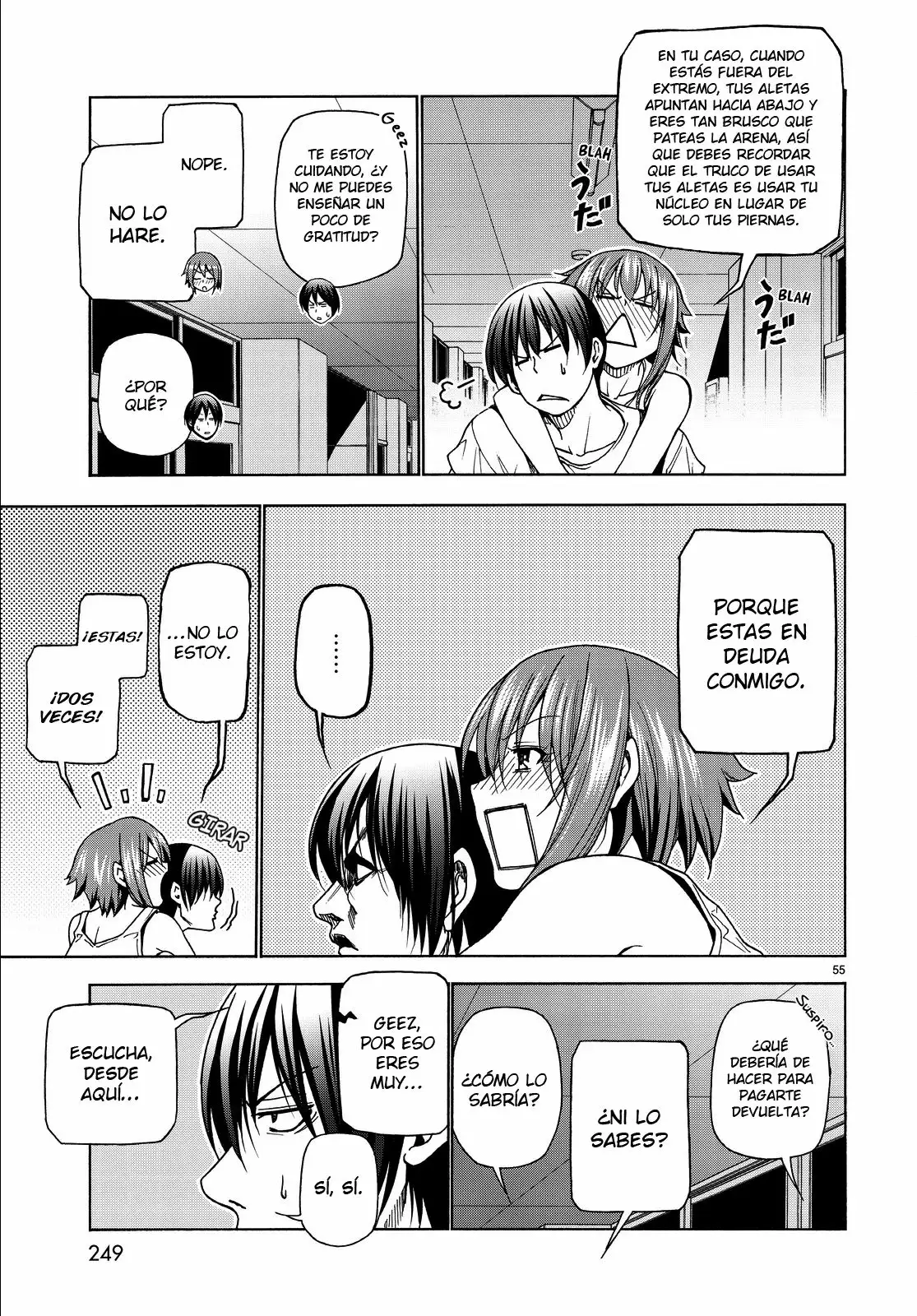Página 55 del Manga