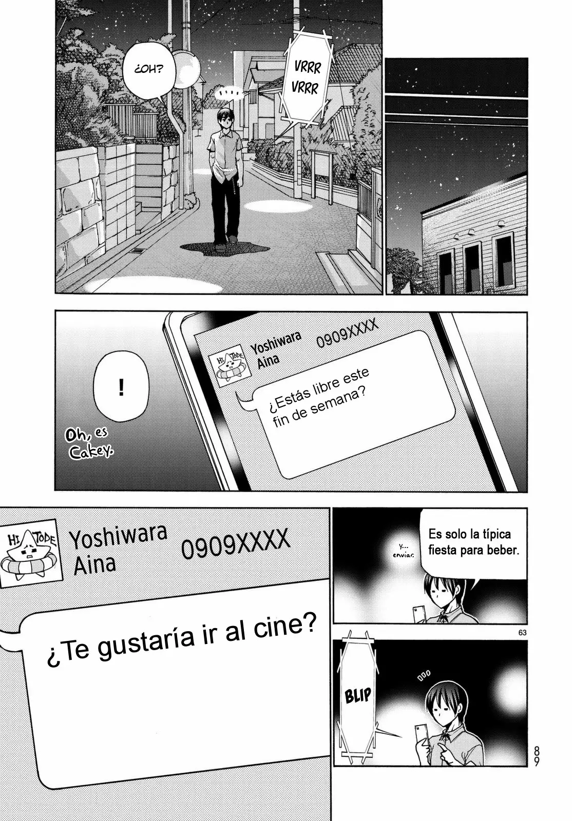 Página 63 del Manga