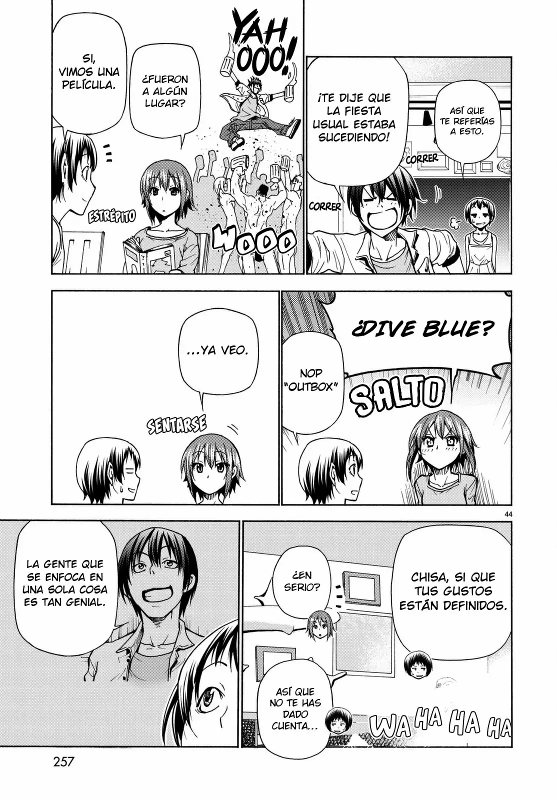 Página 45 del Manga