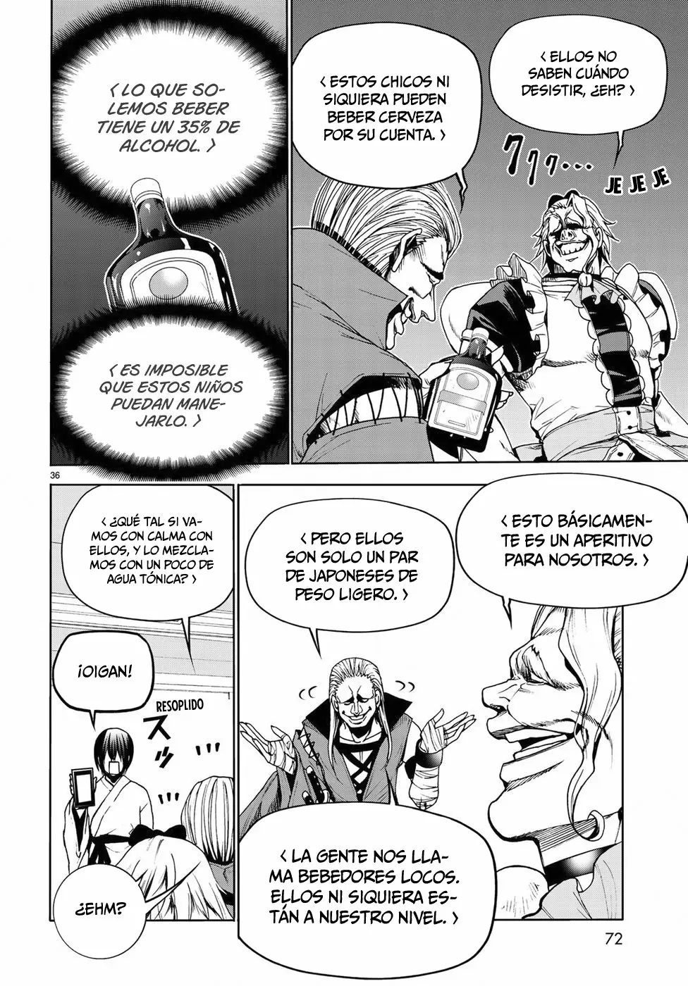 Página 37 del Manga