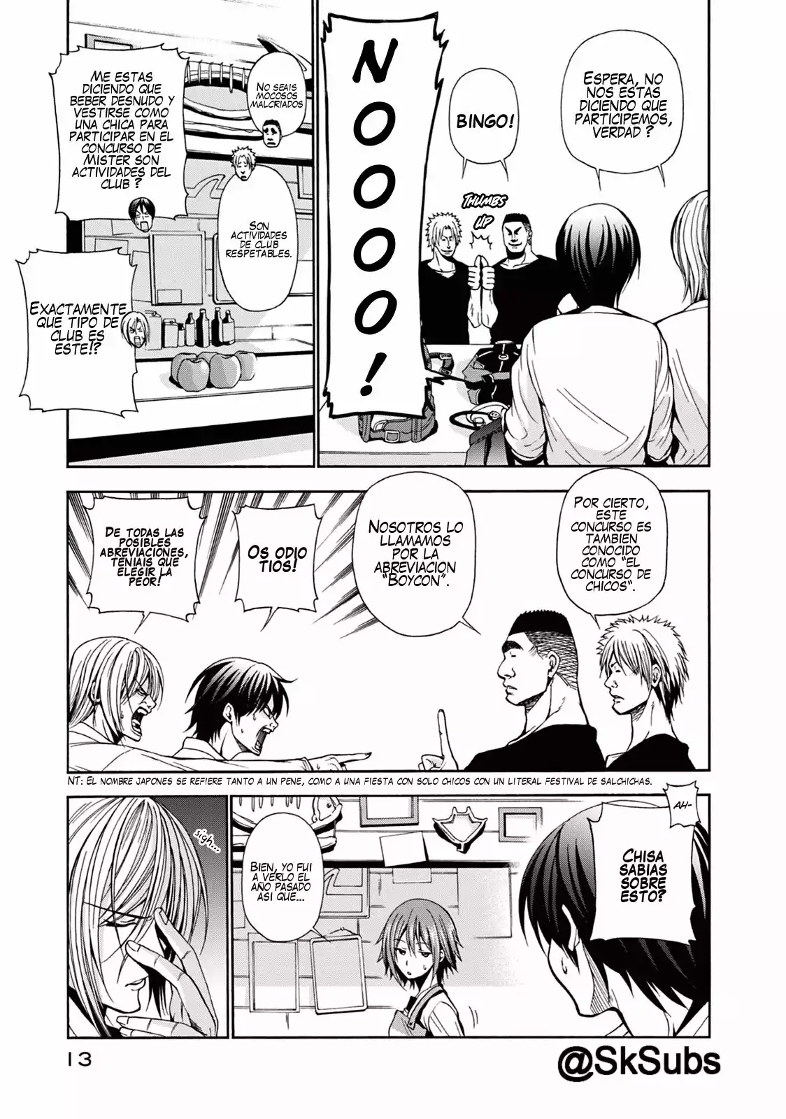 Página 13 del Manga