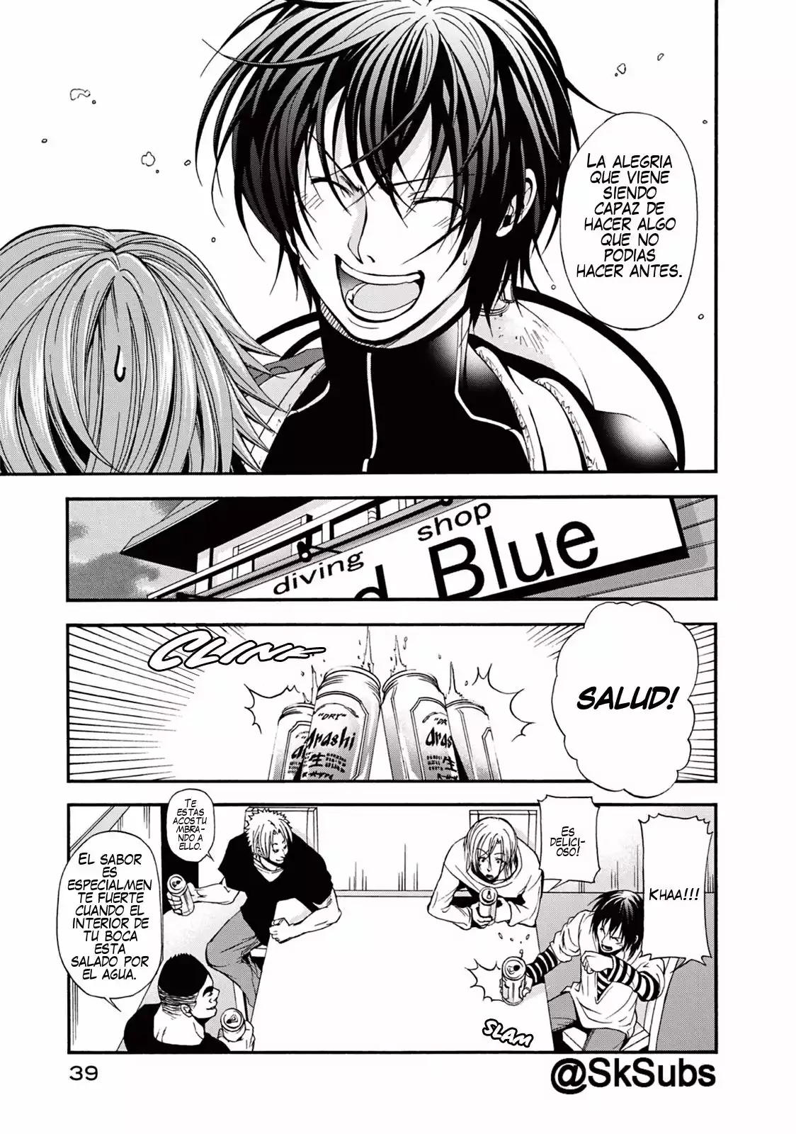Página 38 del Manga