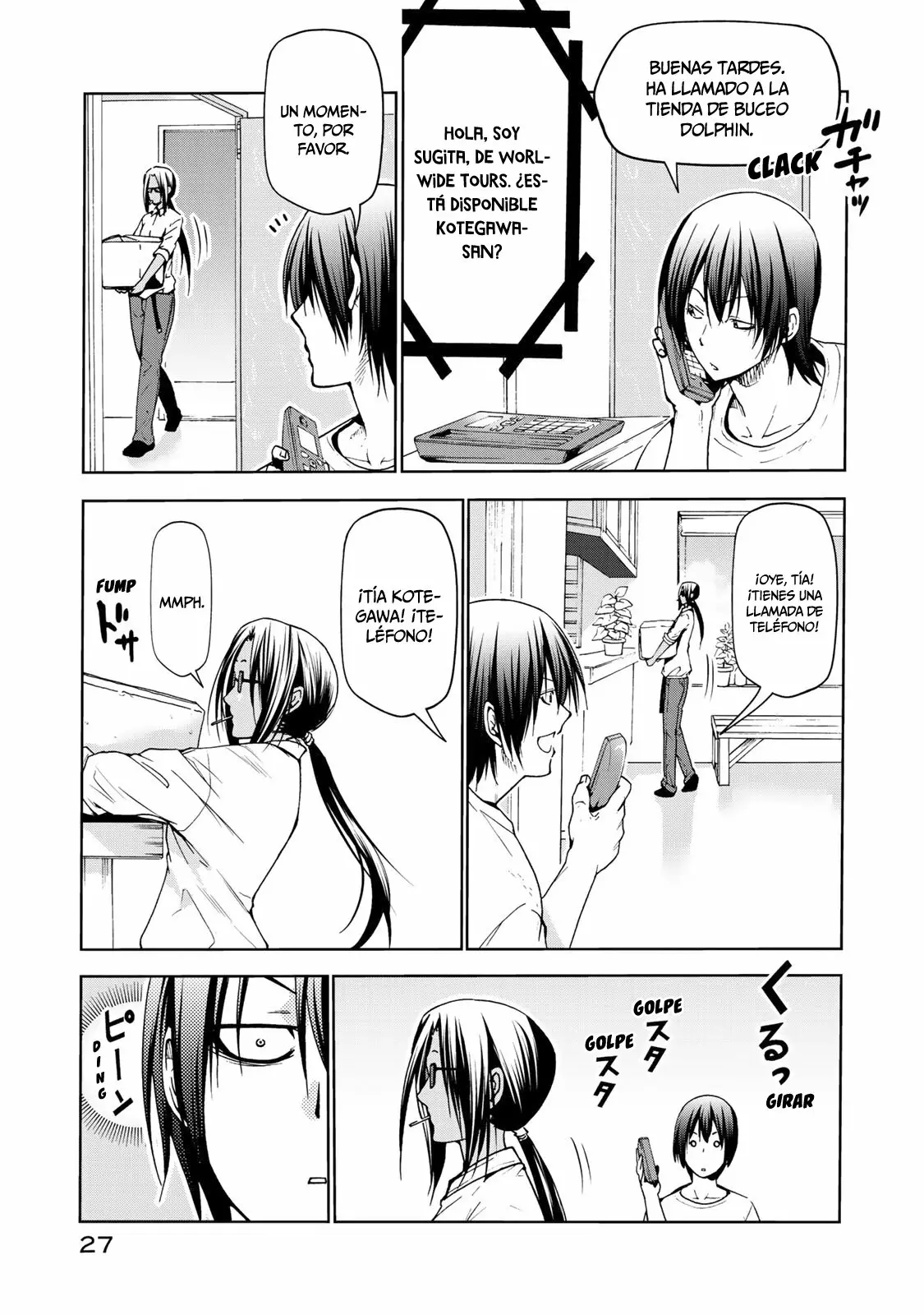 Página 27 del Manga