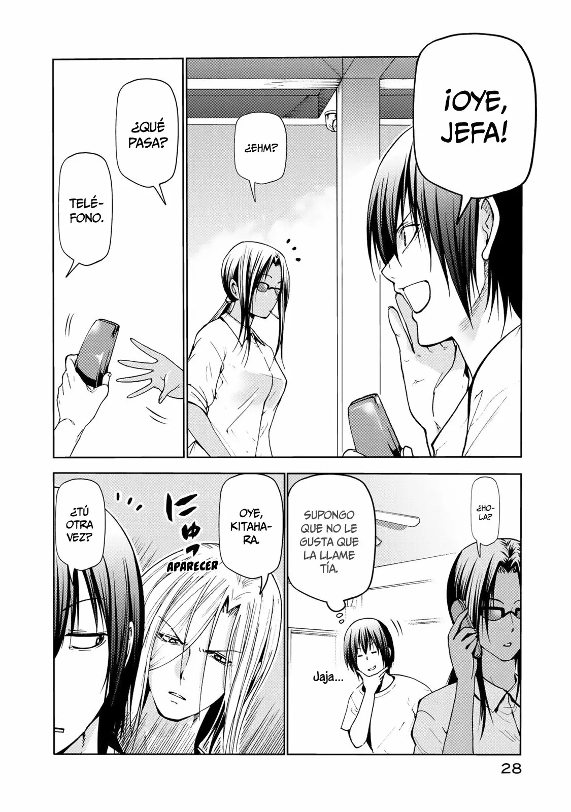 Página 28 del Manga