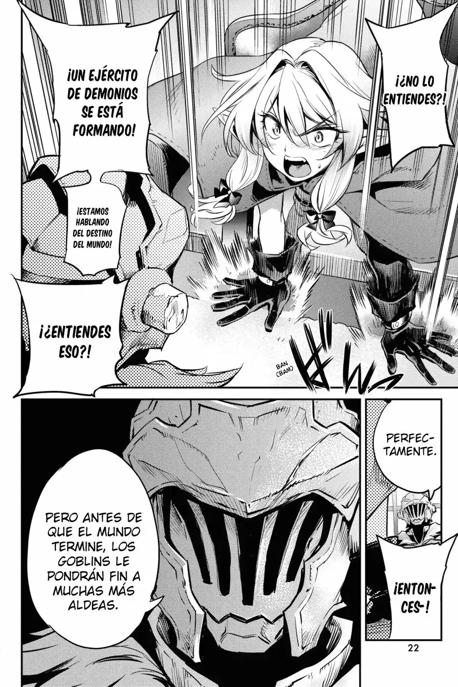 Página 22 del Manga