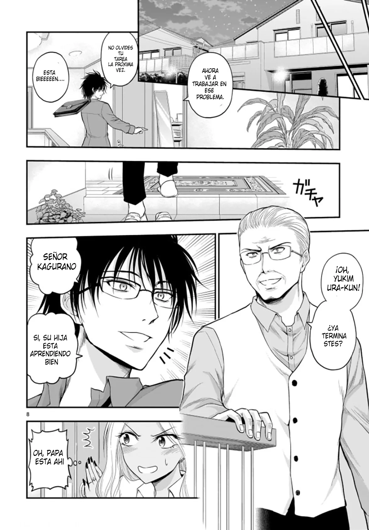 Página 8 del Manga