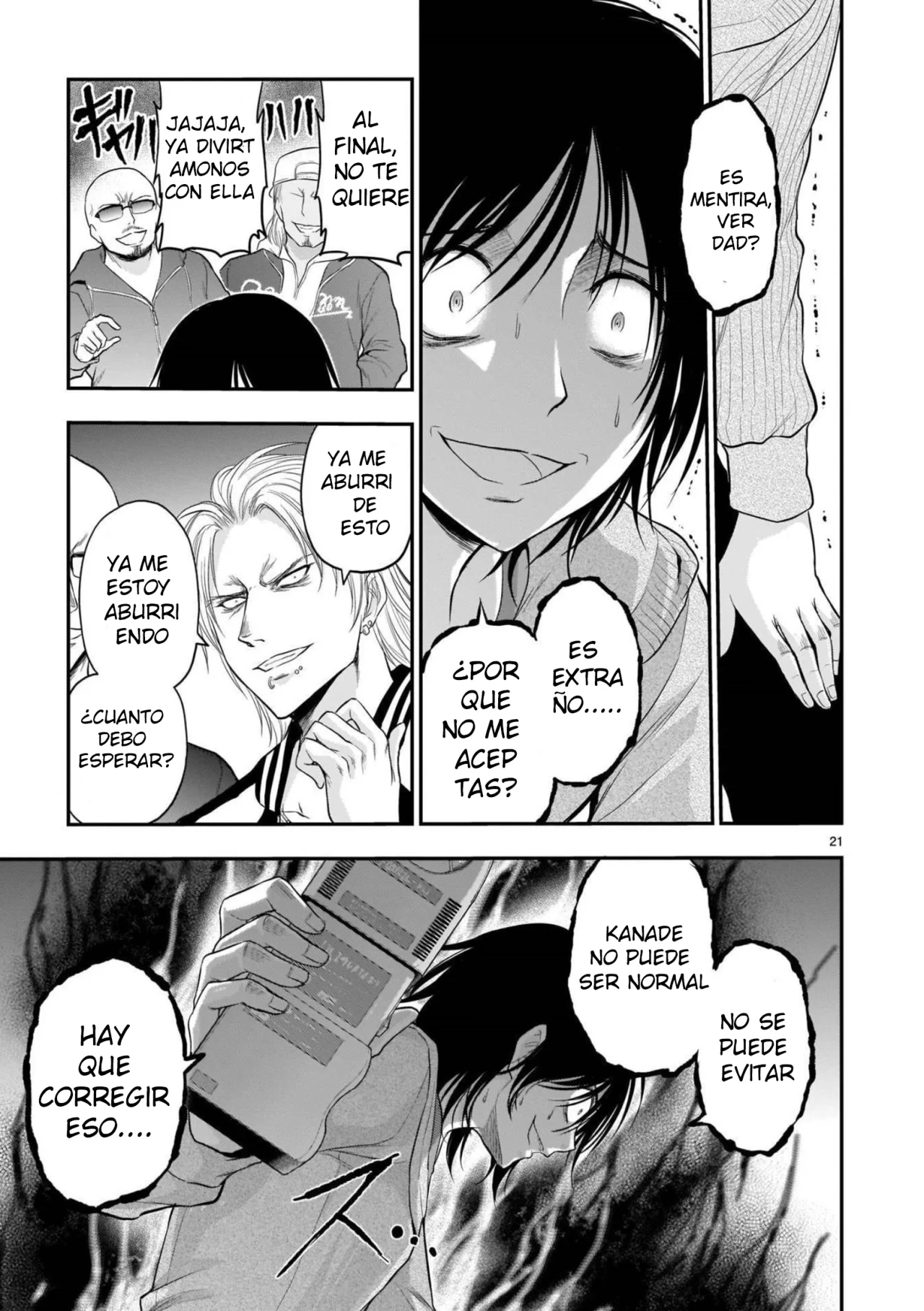 Página 21 del Manga