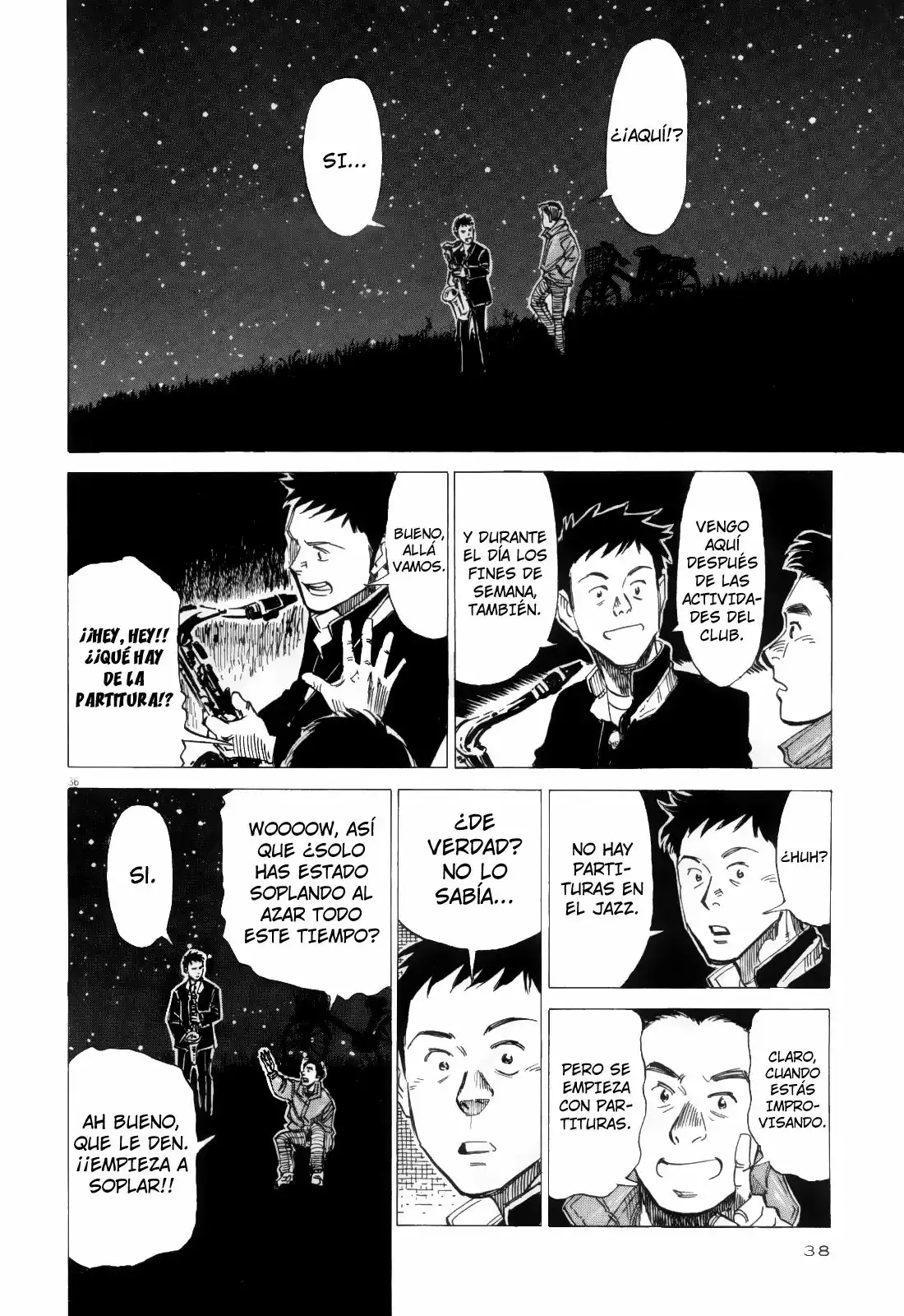 Página 38 del Manga
