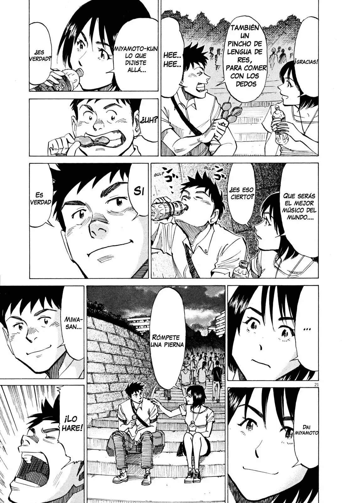 Página 21 del Manga