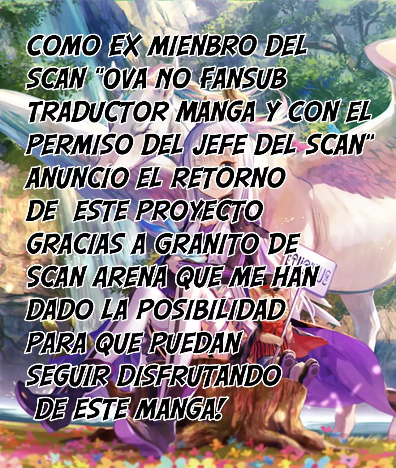 Página 1 del Manga