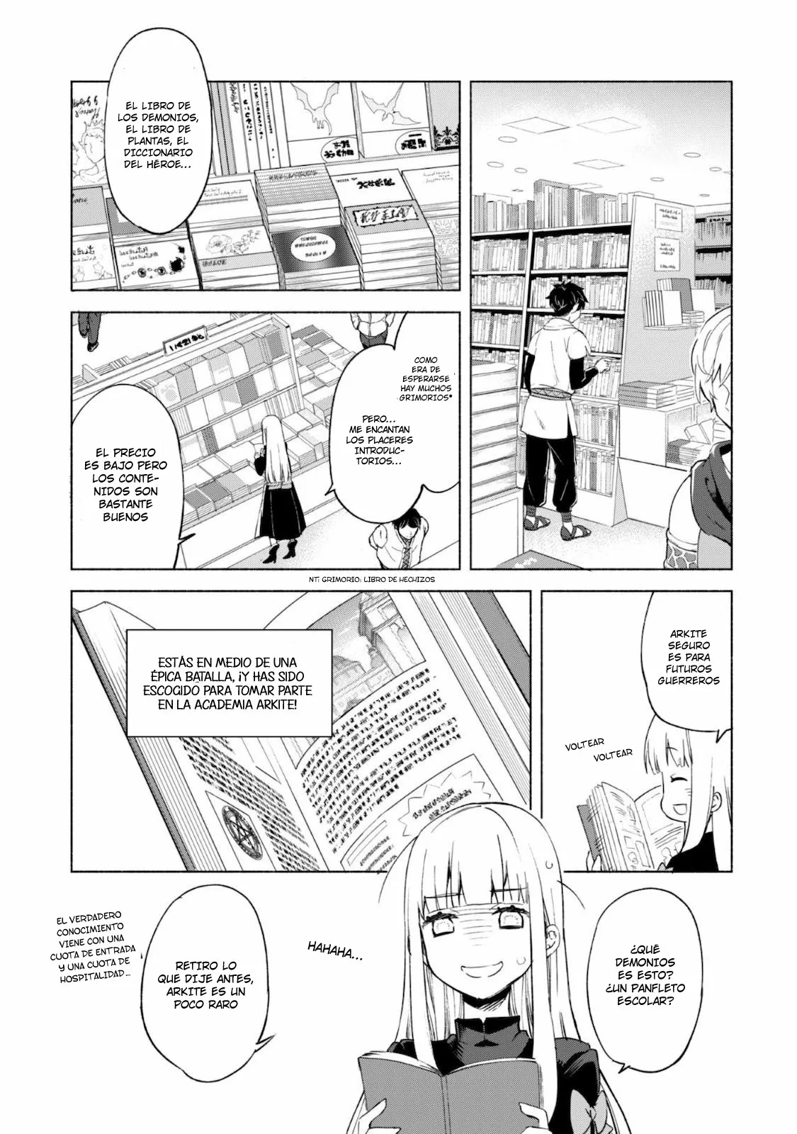 Página 8 del Manga