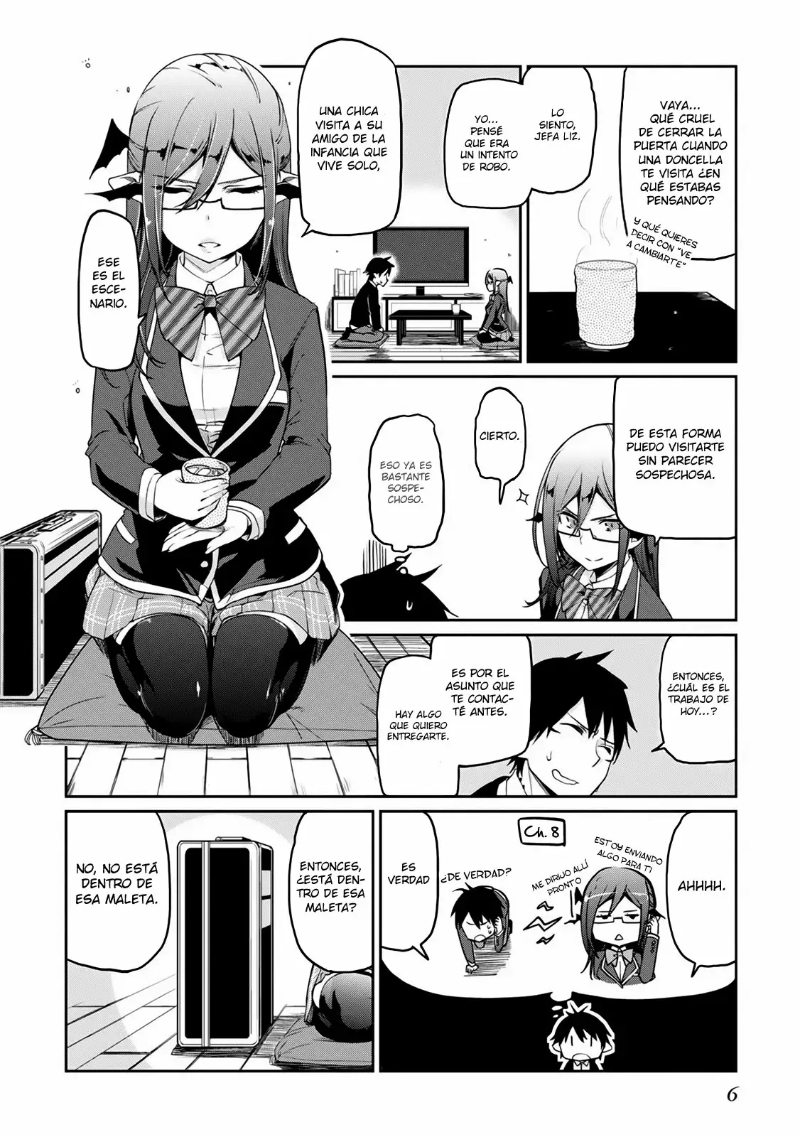Página 8 del Manga