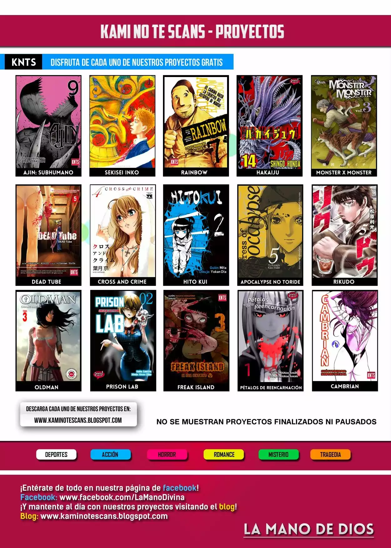 Página 31 del Manga