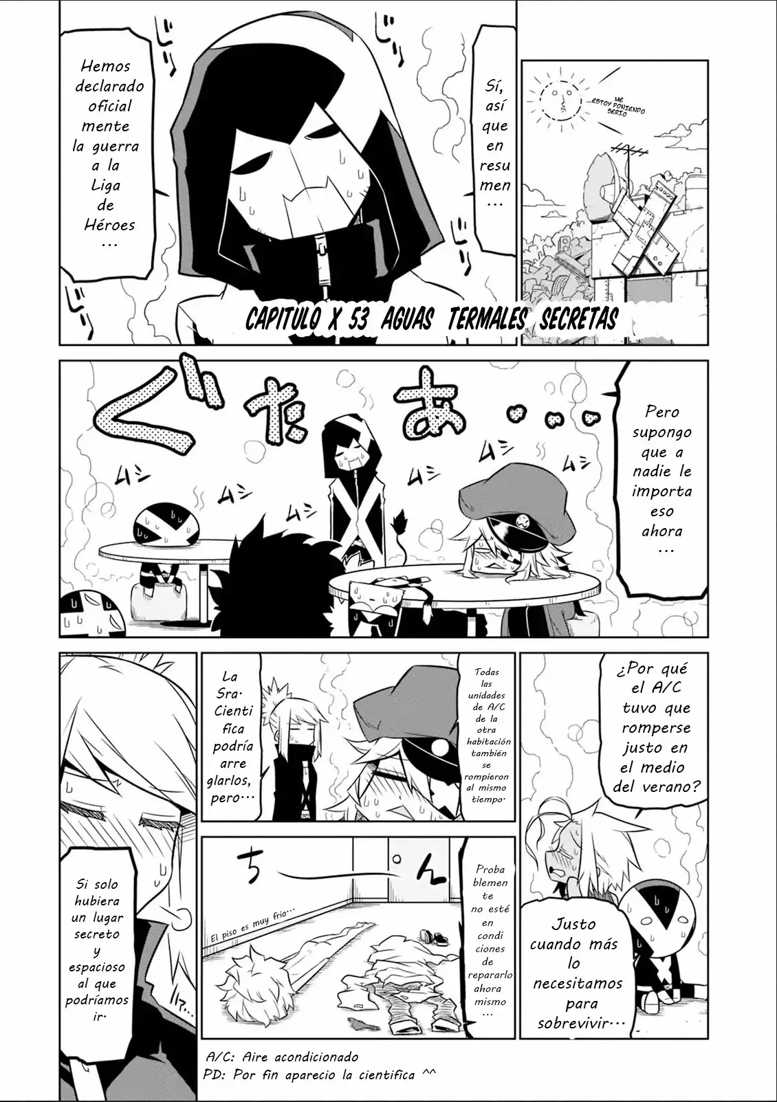 Página 1 del Manga
