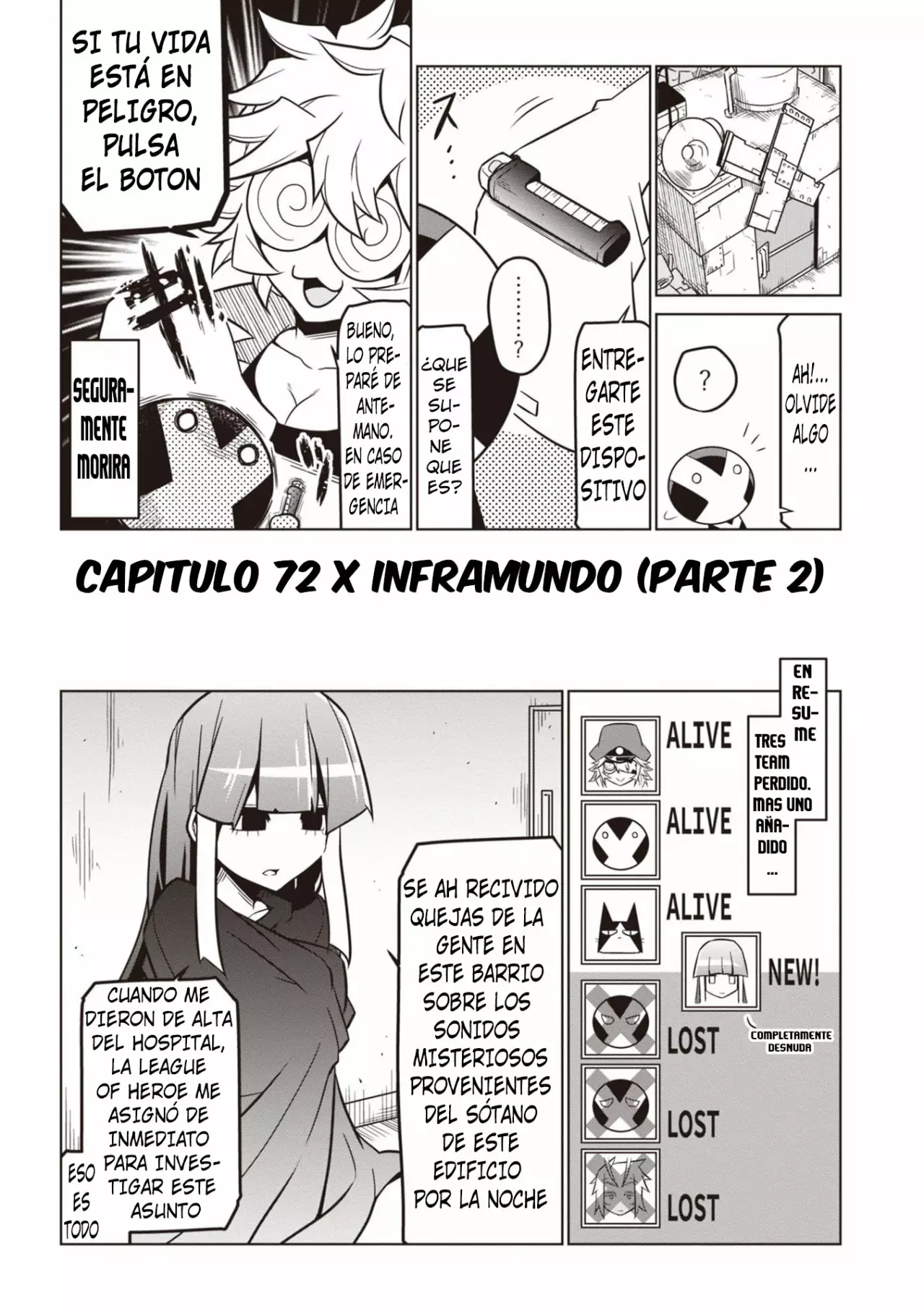 Página 2 del Manga