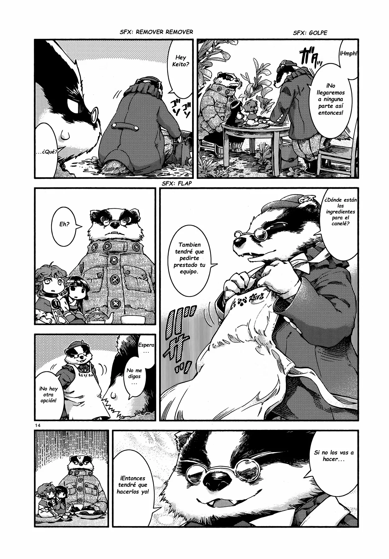 Página 14 del Manga