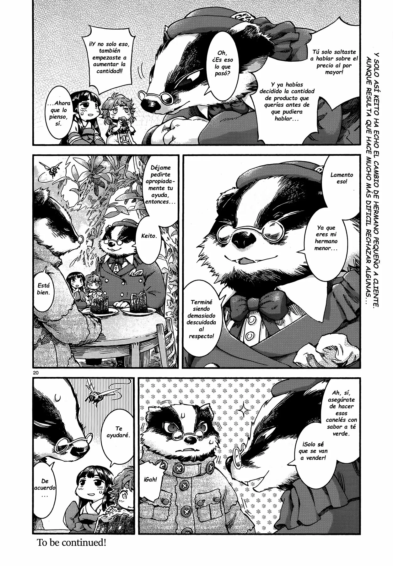 Página 20 del Manga