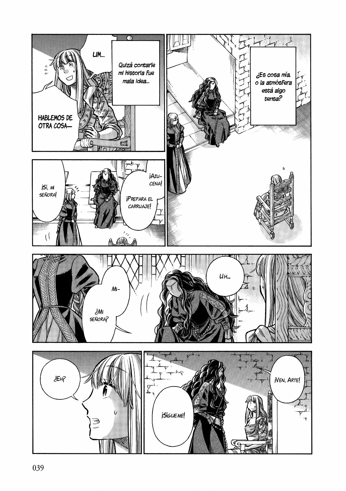Página 39 del Manga