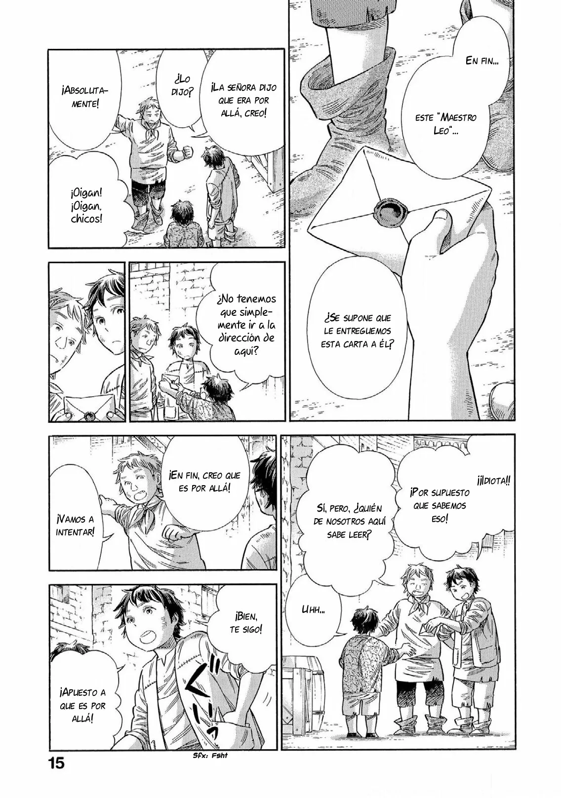 Página 17 del Manga