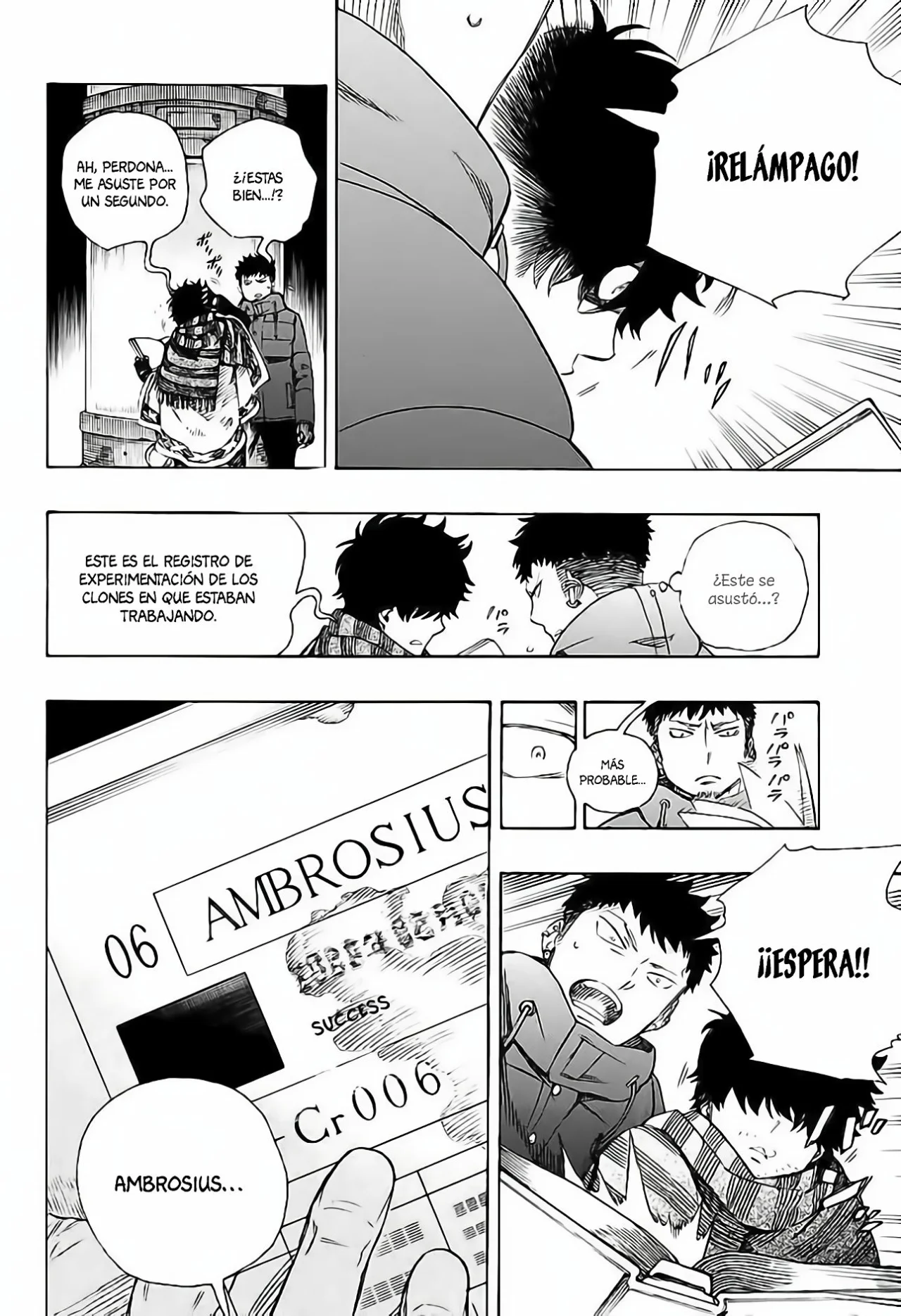 Página 6 del Manga