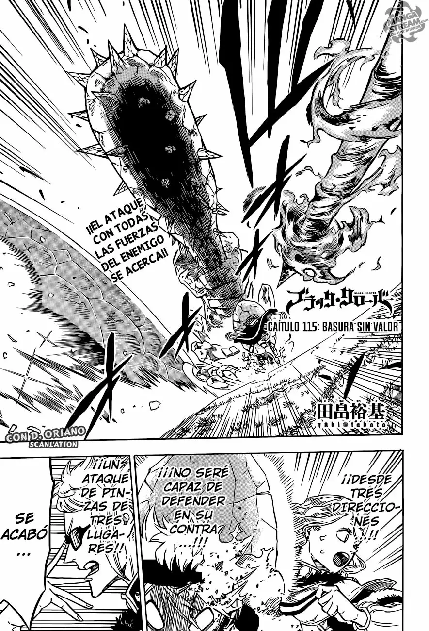 Página 1 del Manga