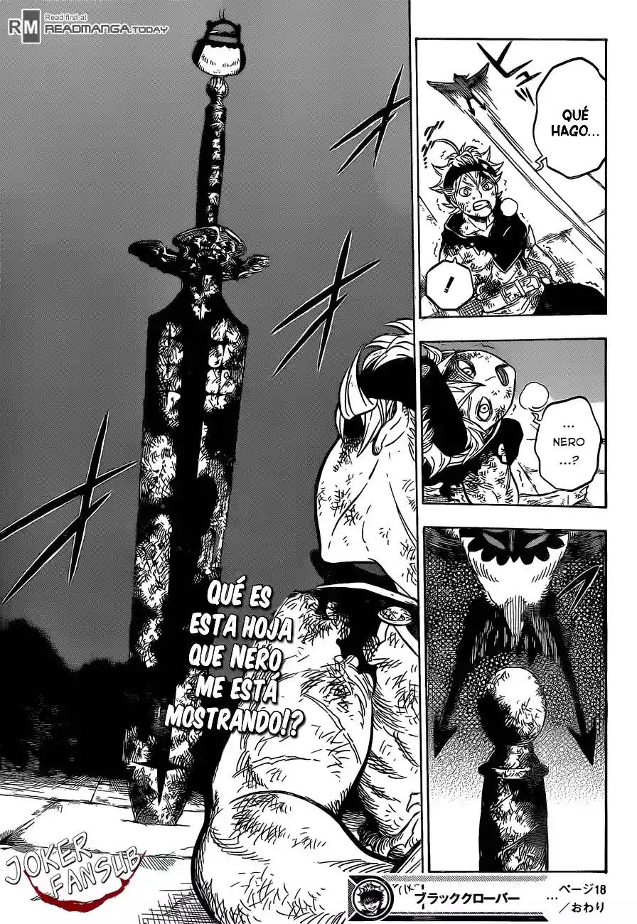 Página 18 del Manga
