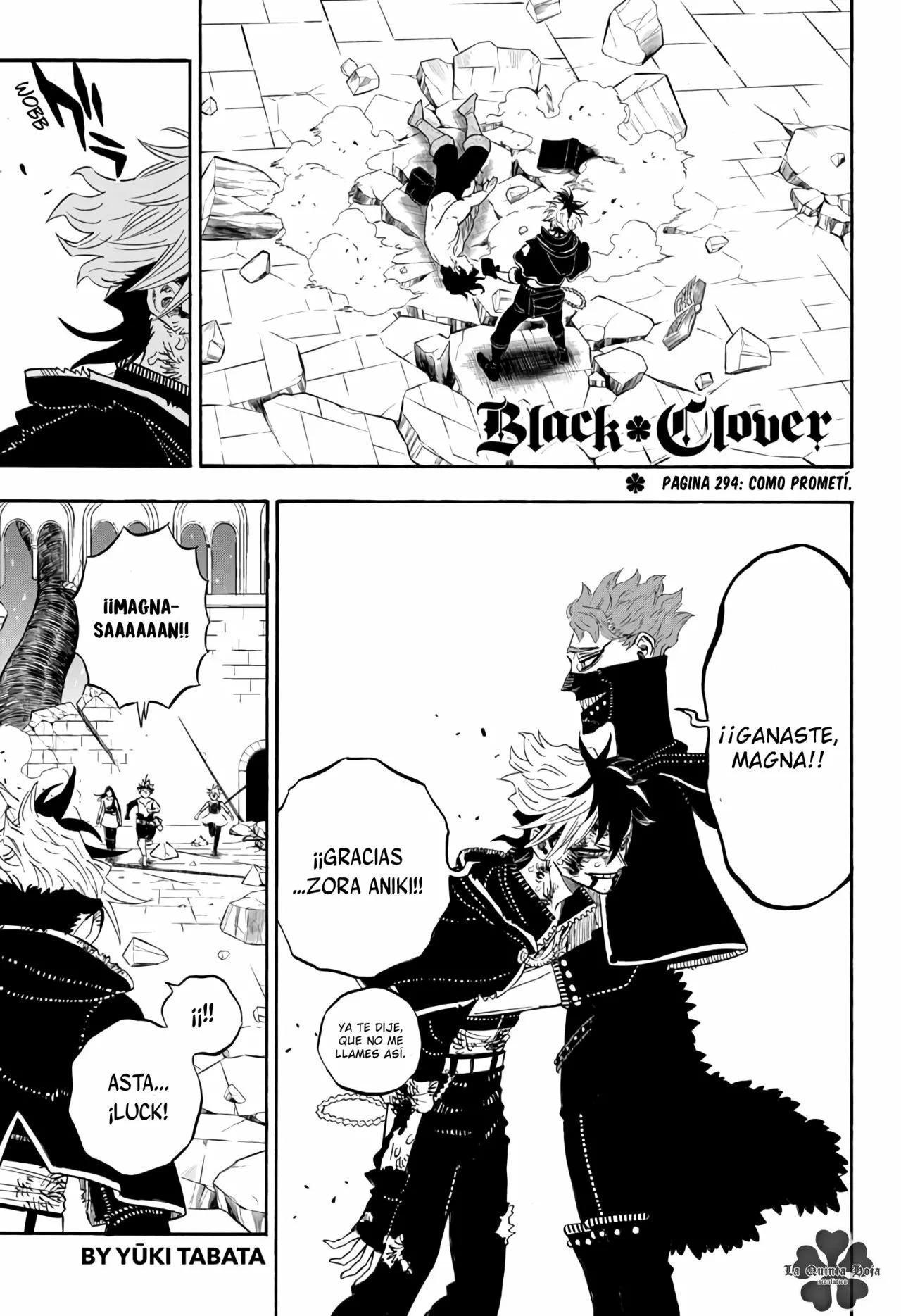 Página 4 del Manga