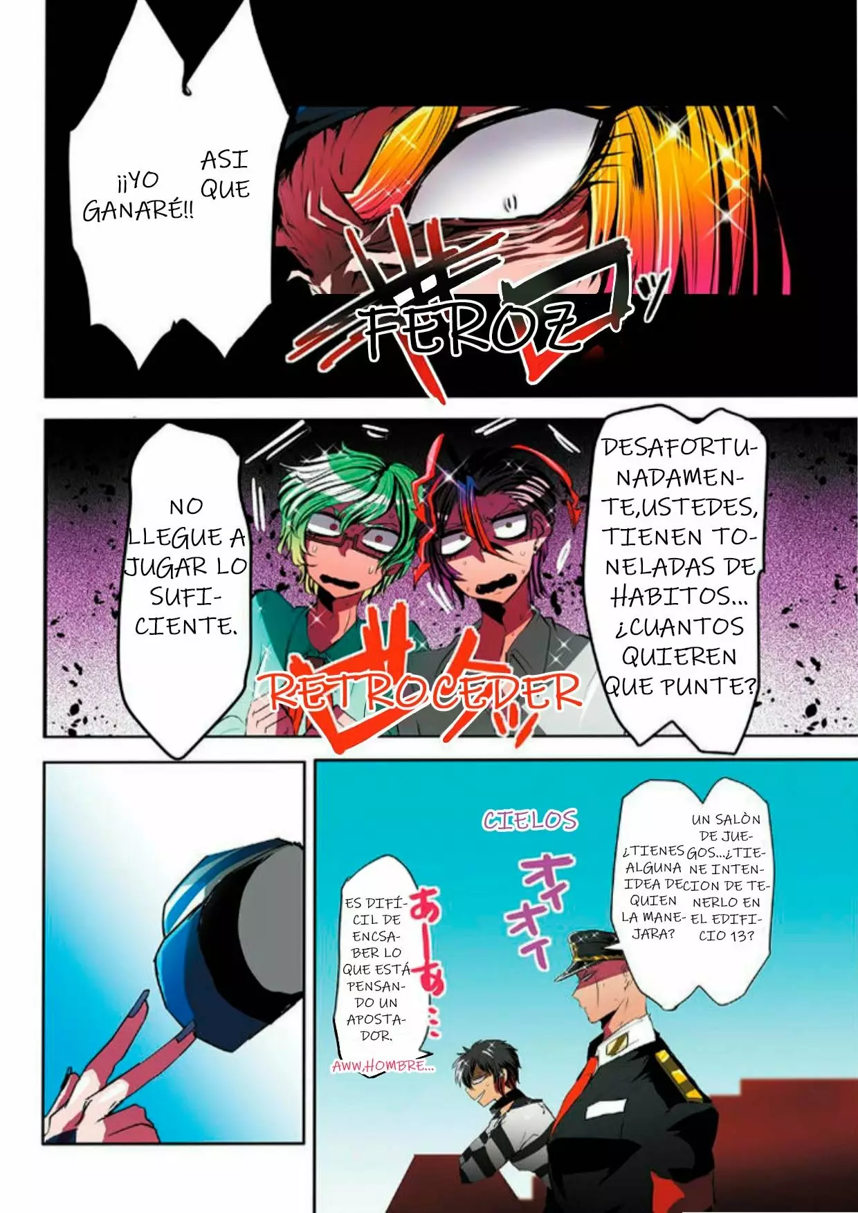 Página 21 del Manga