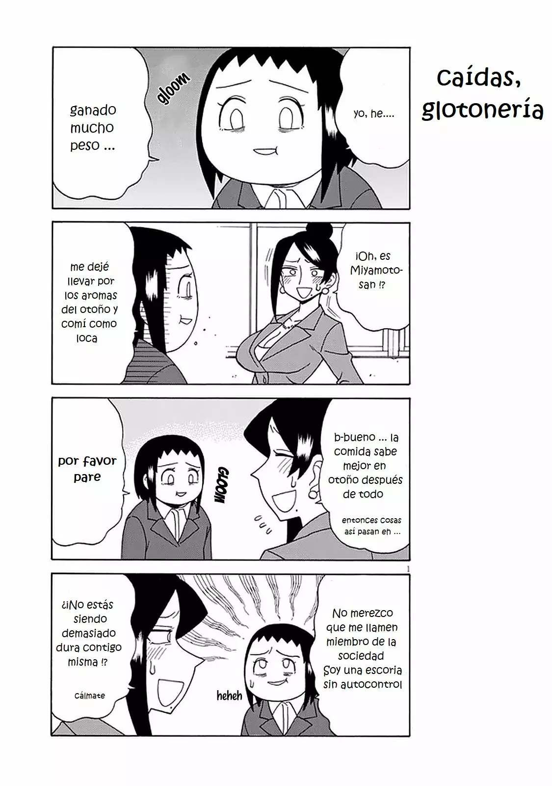 Página 1 del Manga