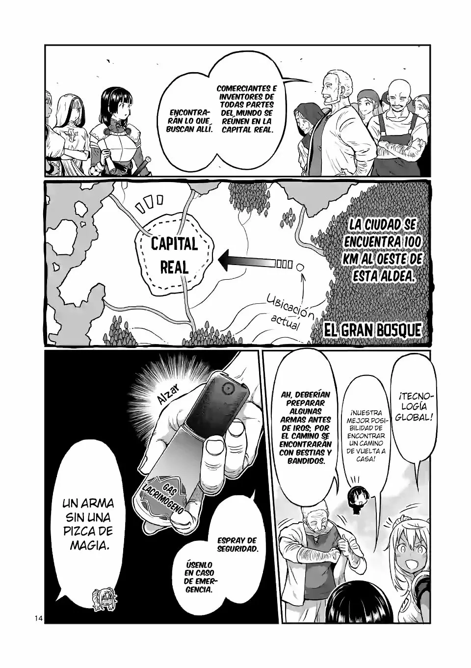Página 16 del Manga