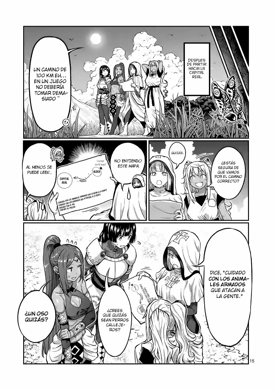 Página 17 del Manga