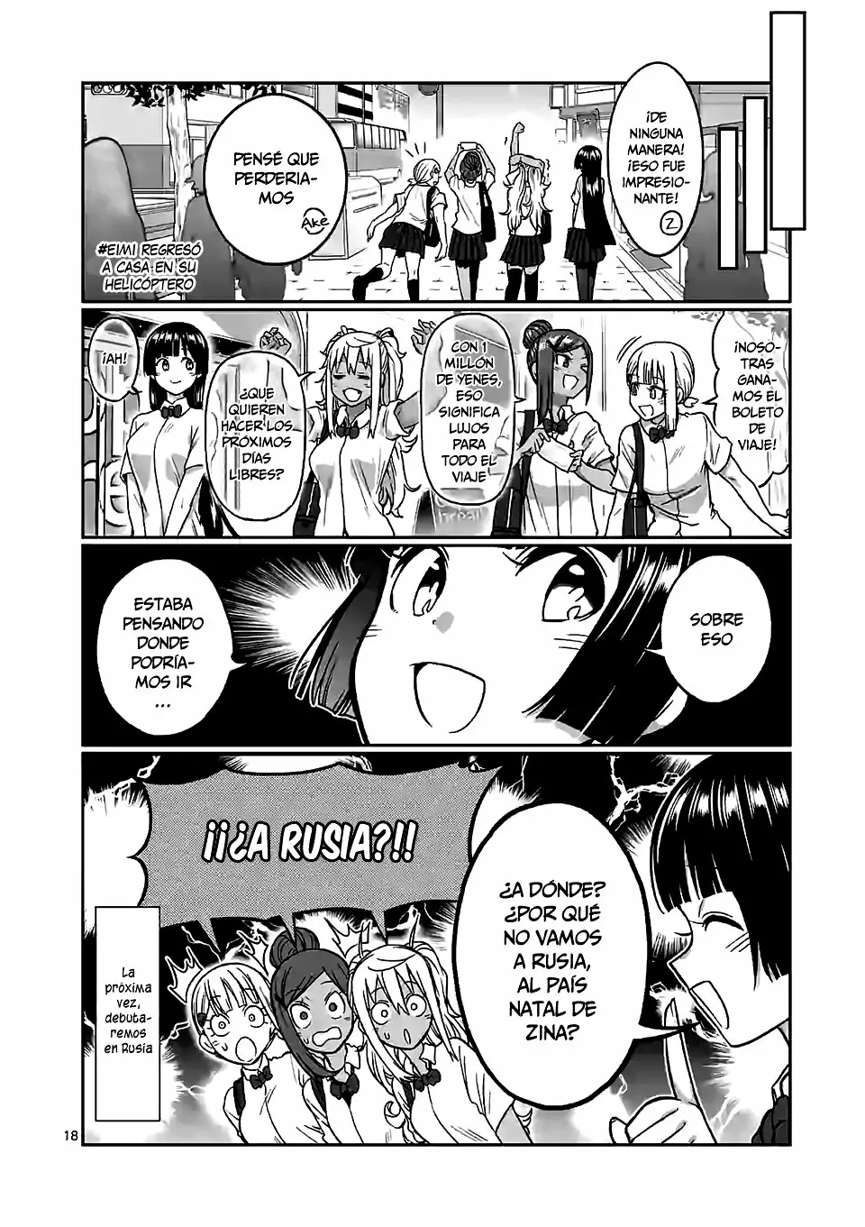 Página 18 del Manga