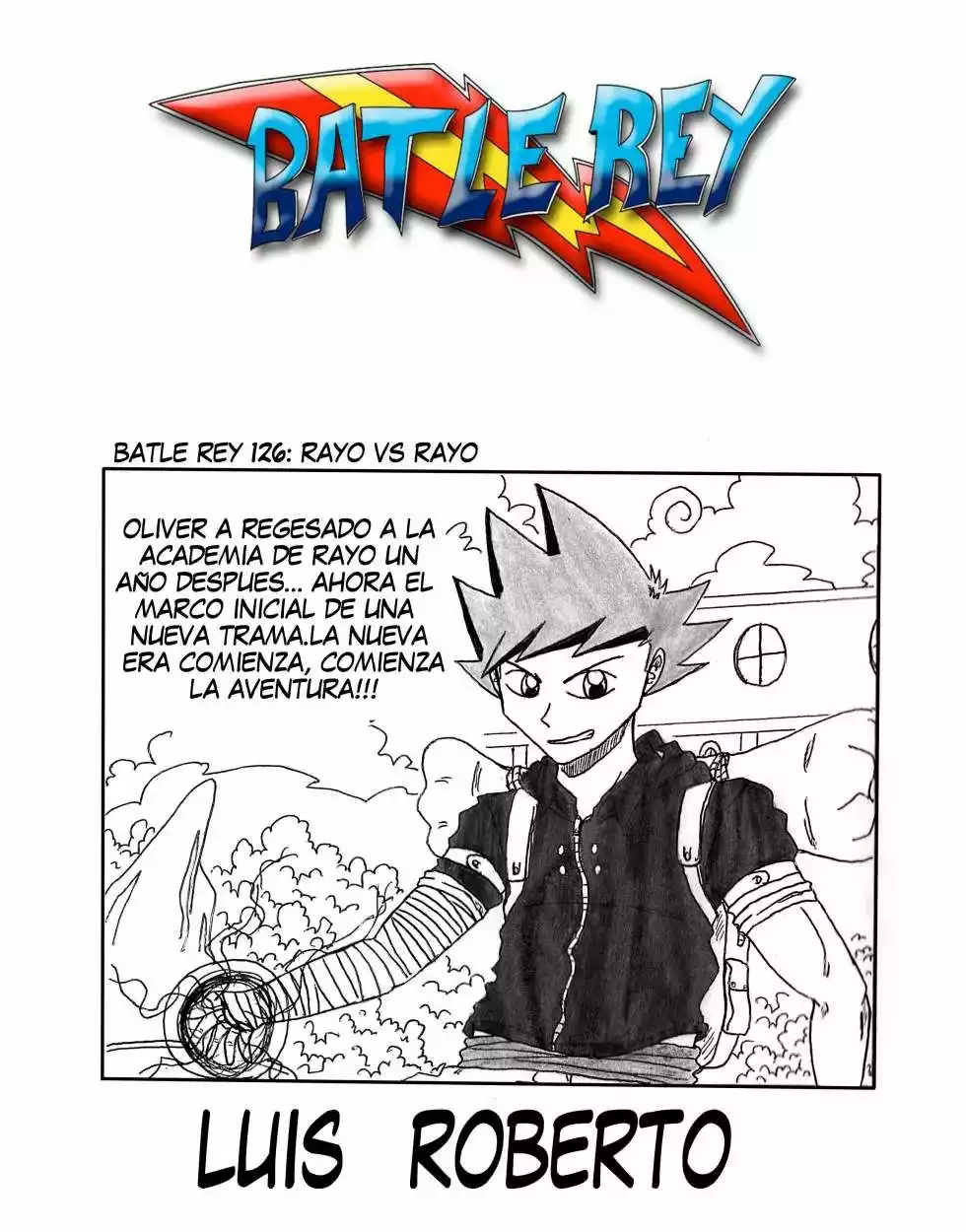 Página 1 del Manga
