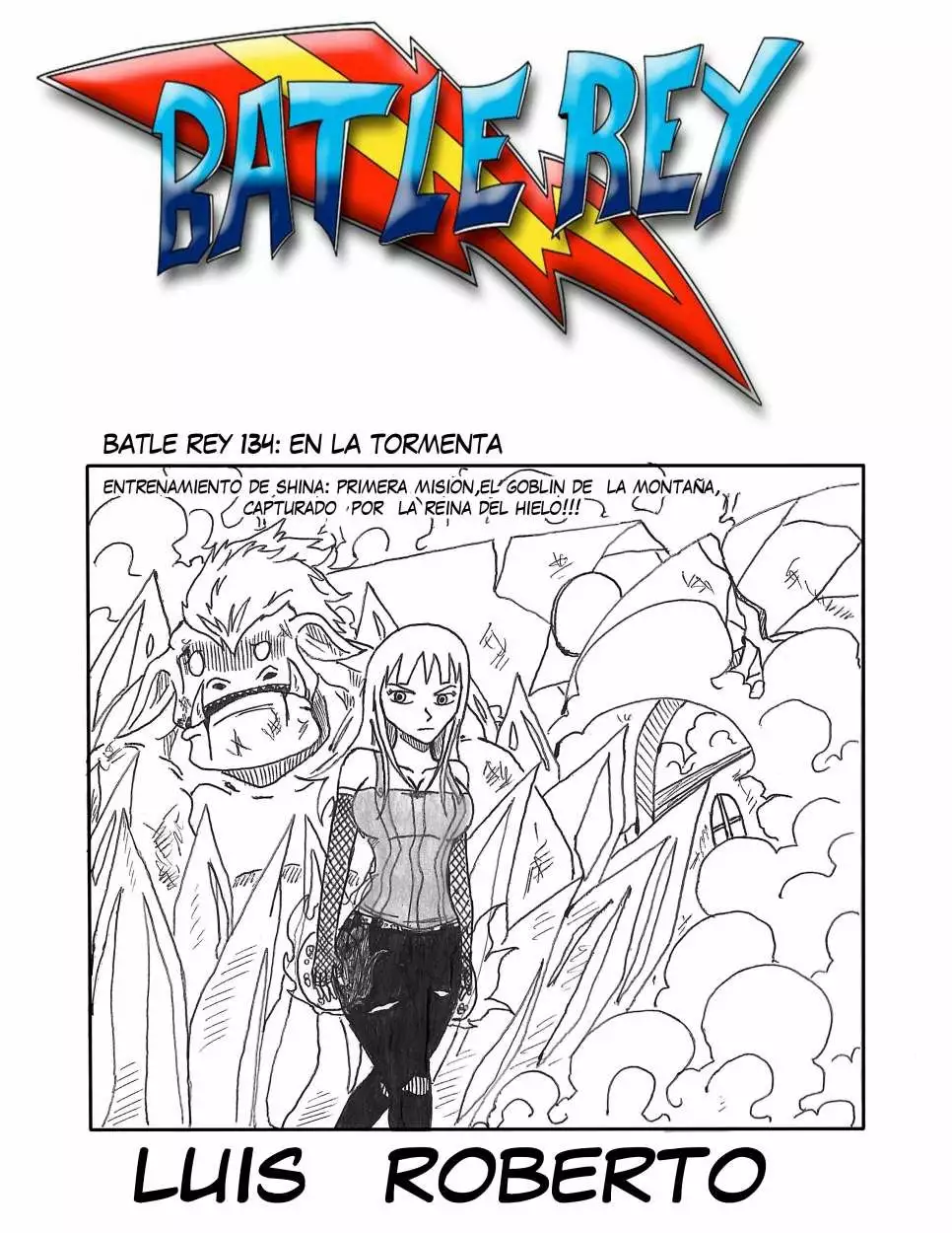 Página 1 del Manga