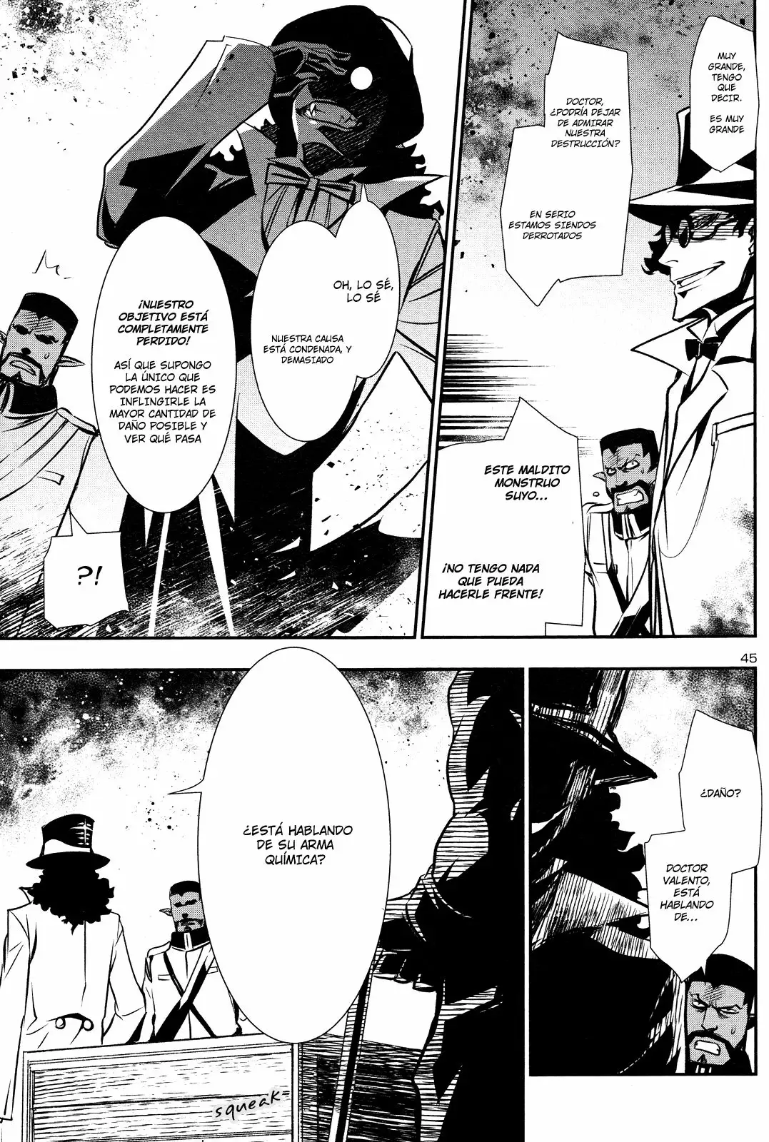 Página 45 del Manga