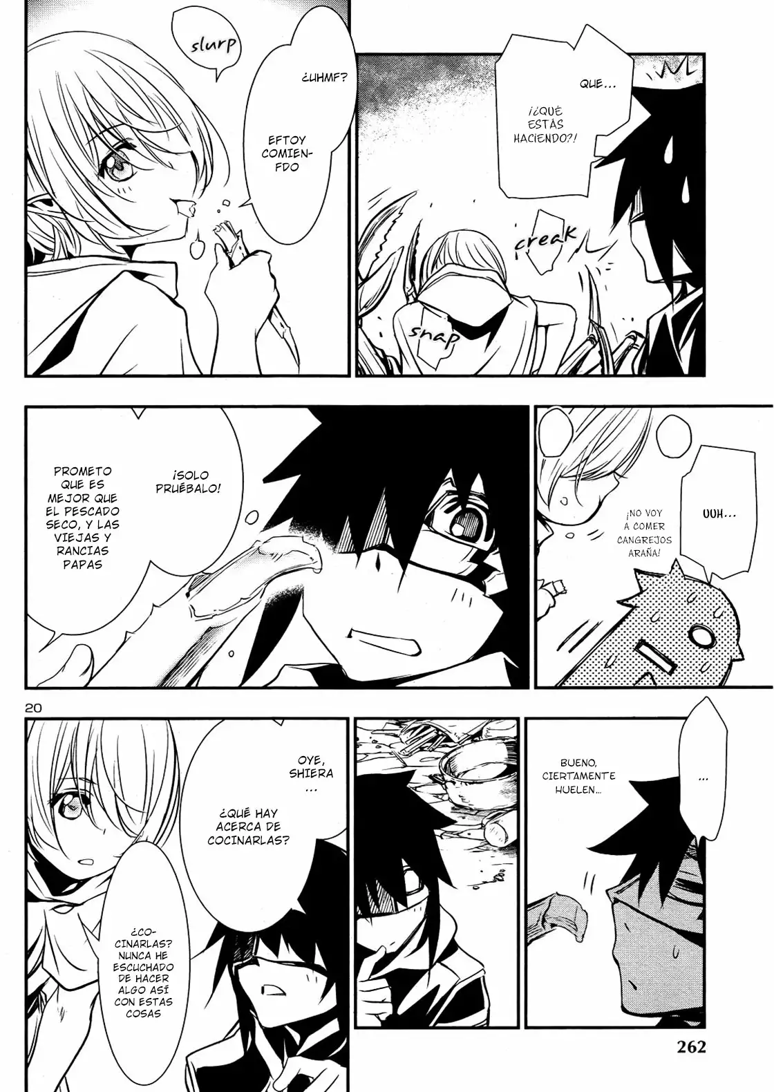 Página 20 del Manga
