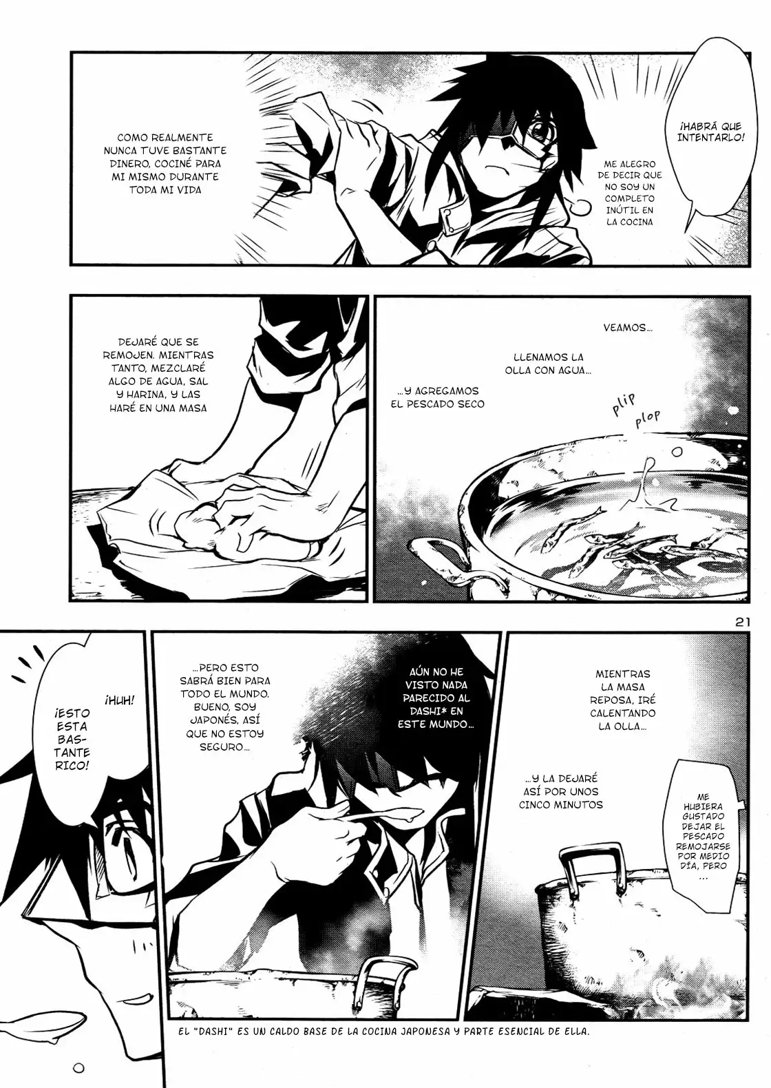 Página 21 del Manga