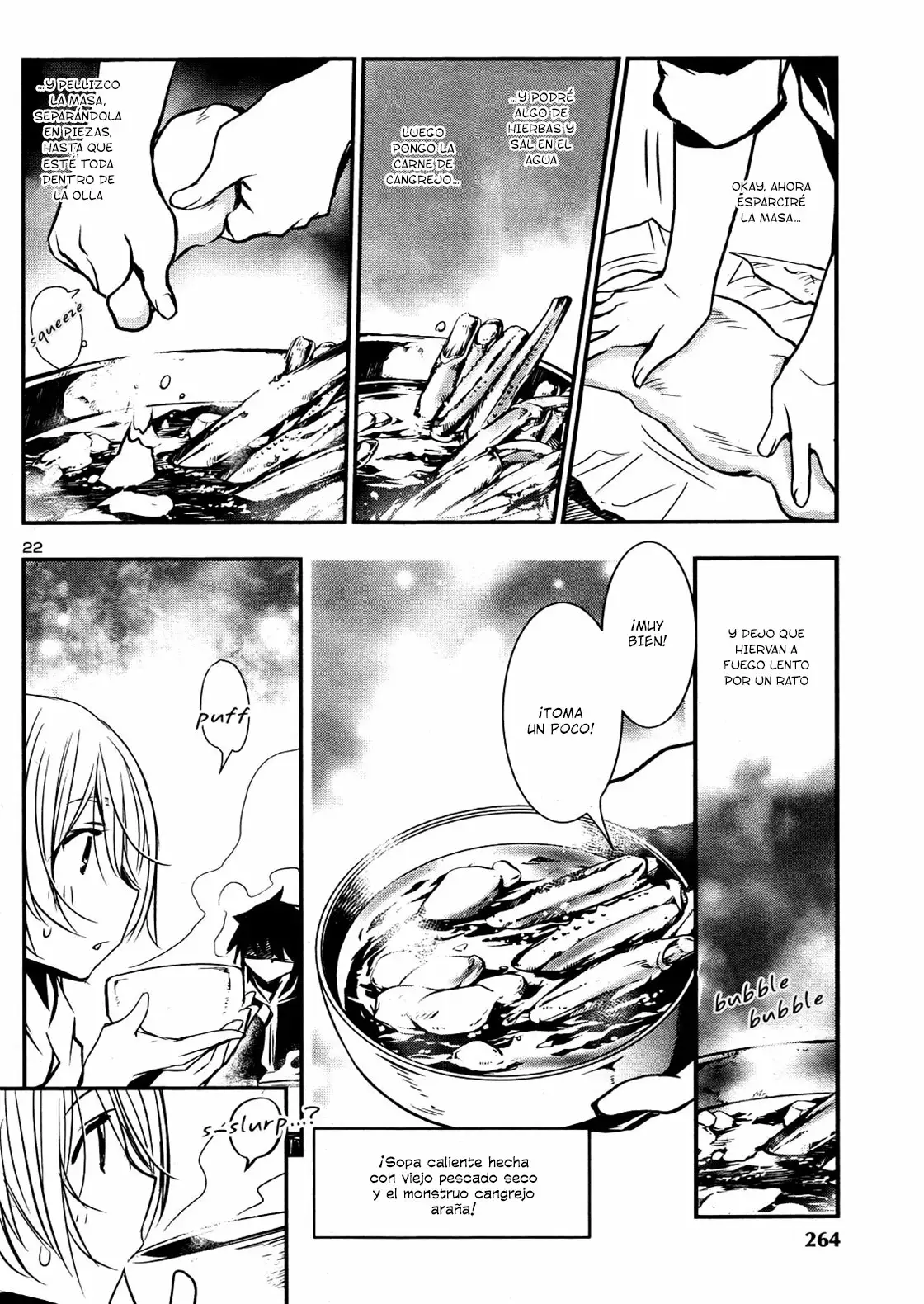 Página 22 del Manga