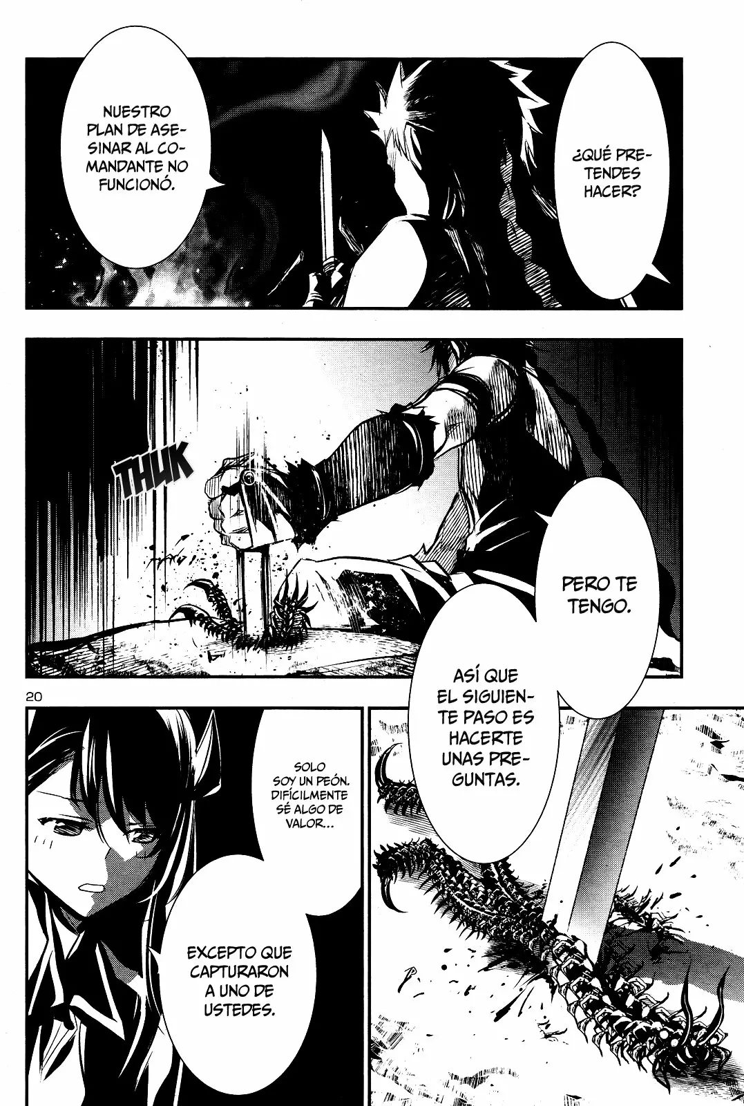 Página 20 del Manga