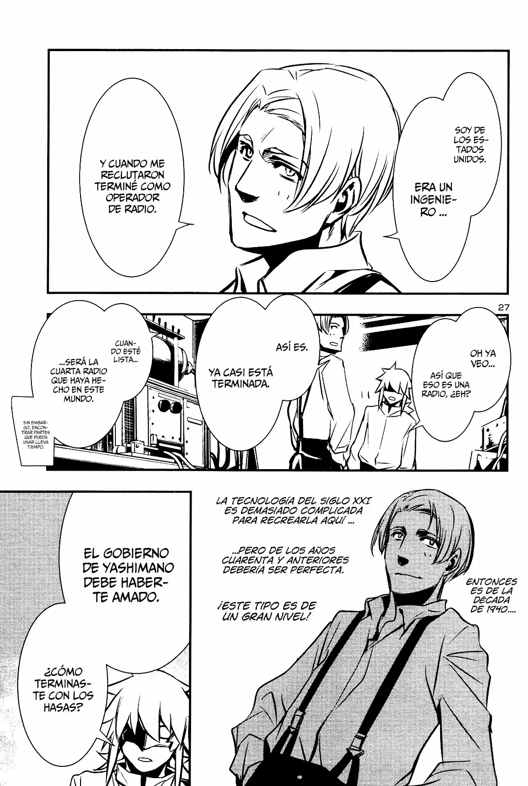 Página 27 del Manga