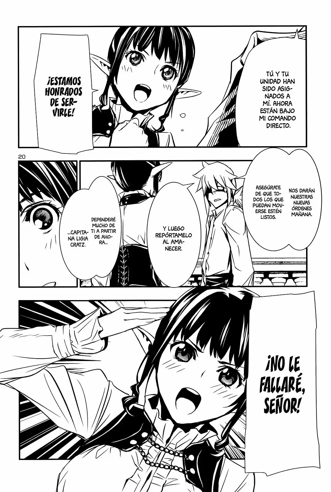 Página 20 del Manga
