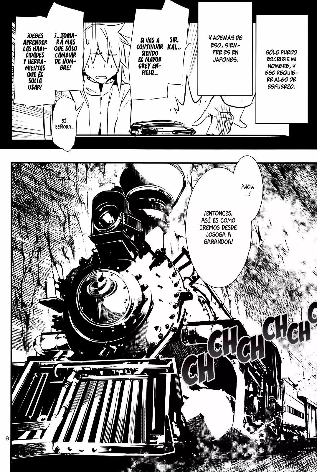 Página 8 del Manga