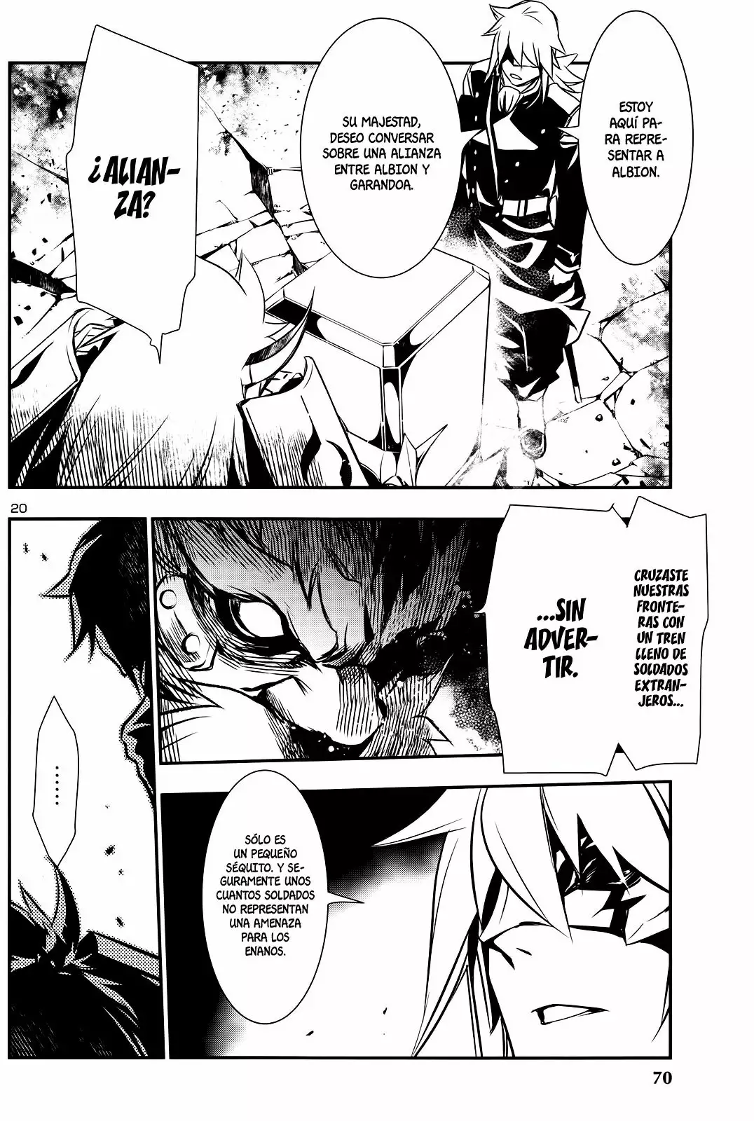 Página 20 del Manga