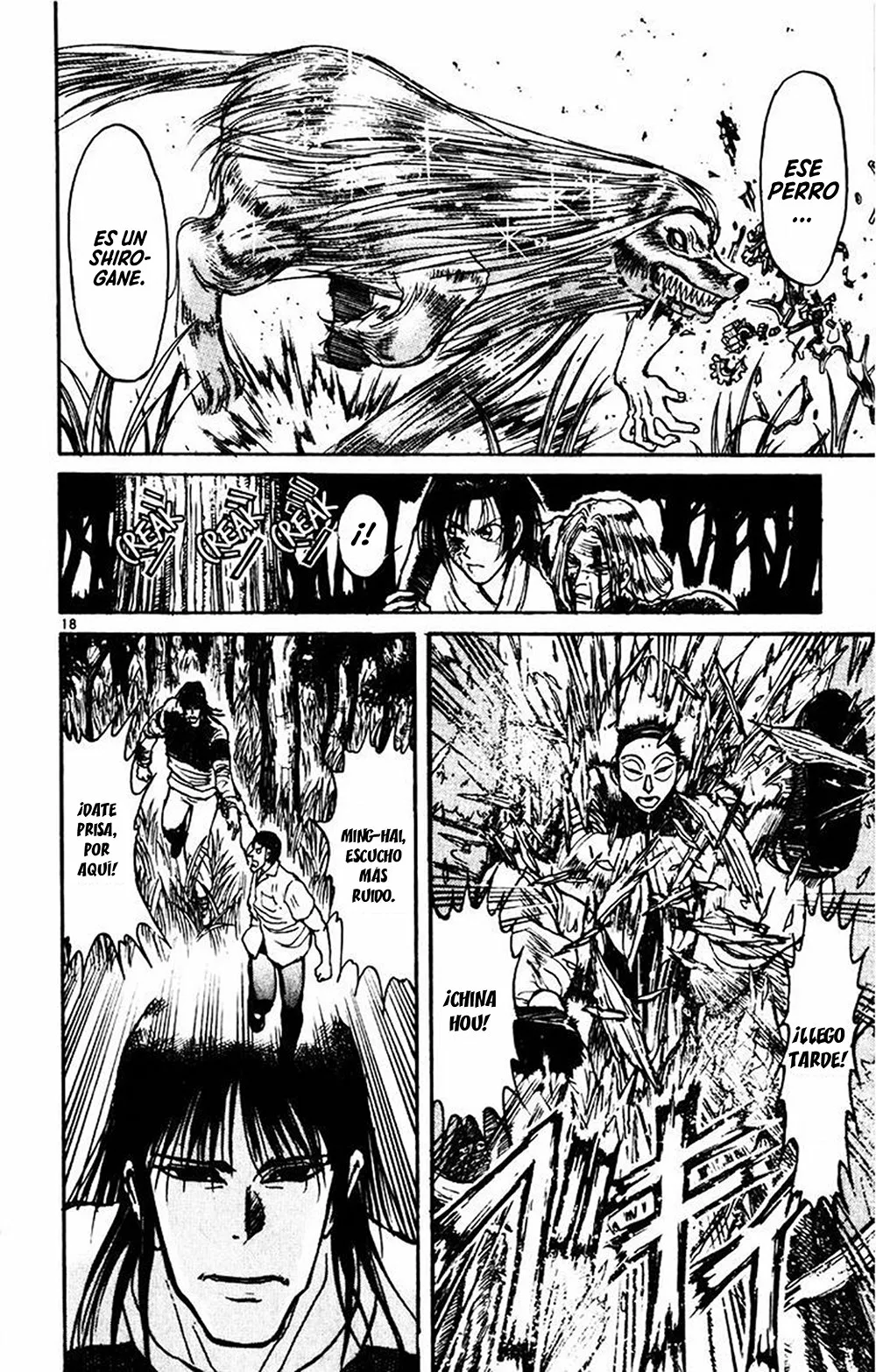 Página 18 del Manga