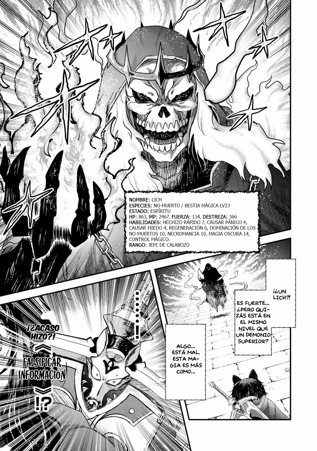 Página 23 del Manga