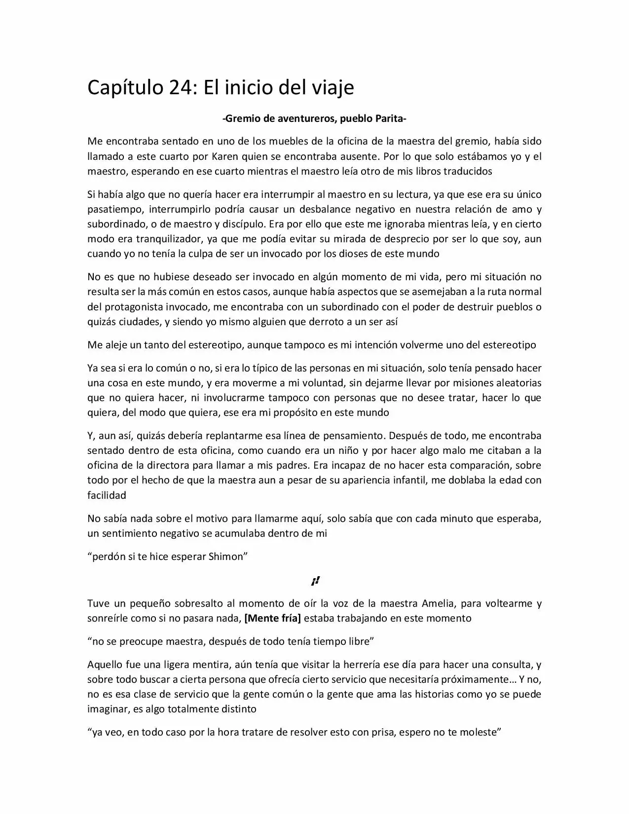 Página 21 del Manga