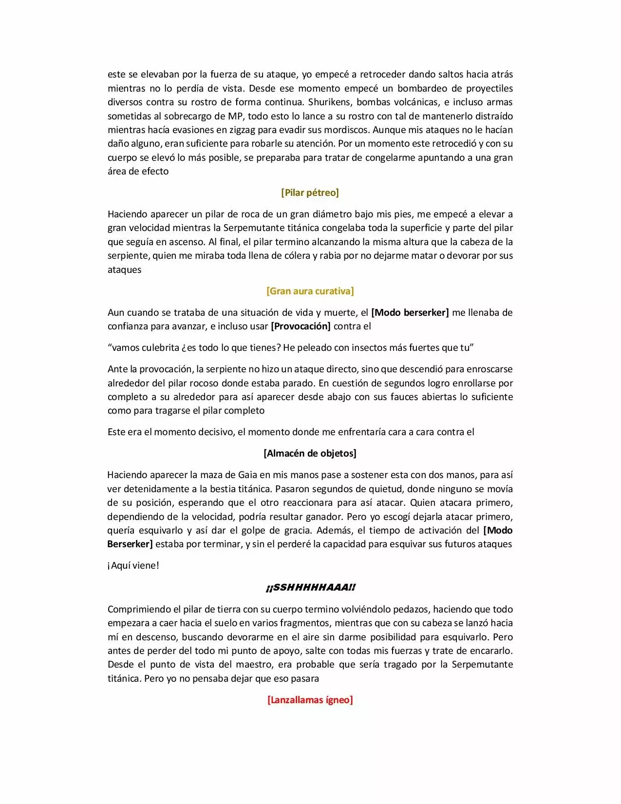 Página 23 del Manga