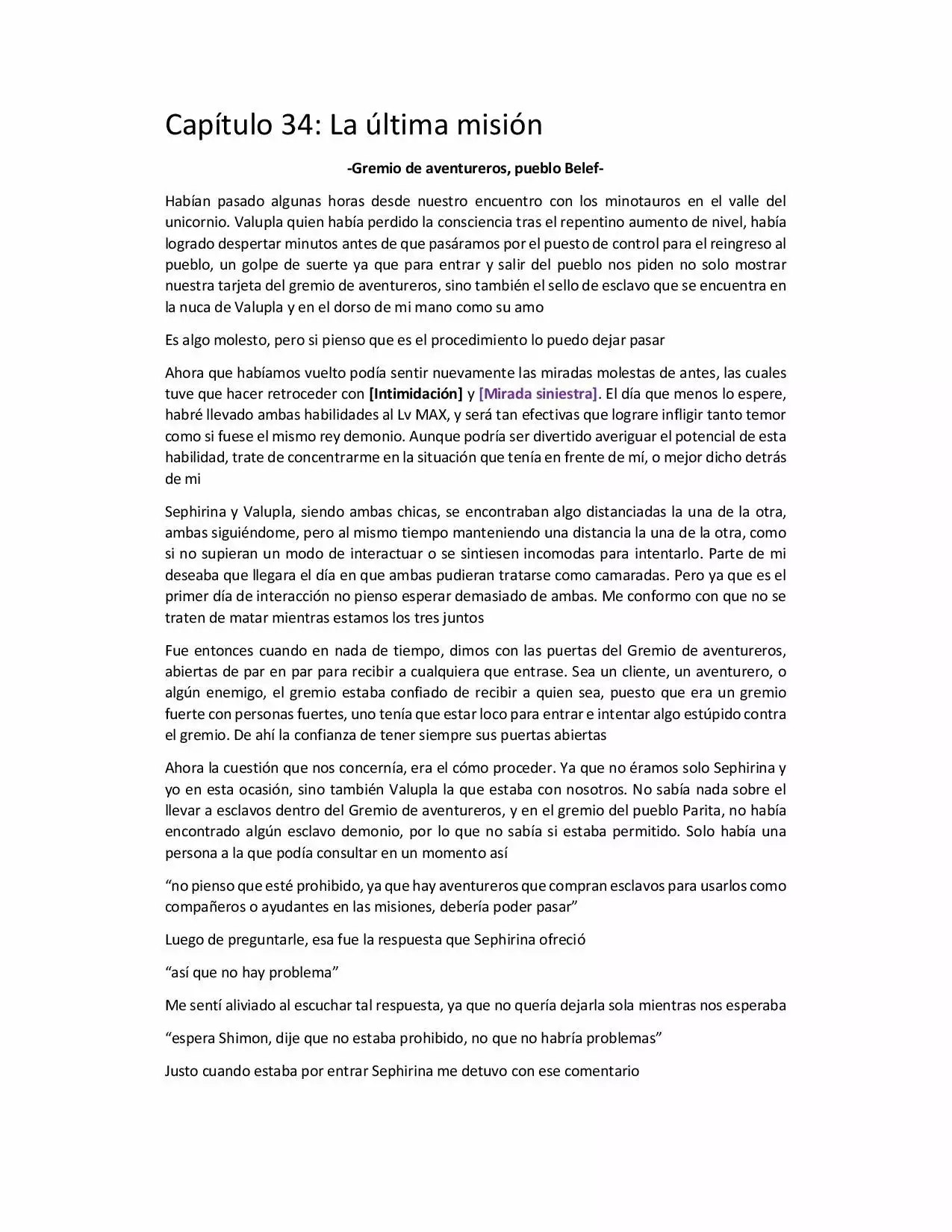 Página 22 del Manga